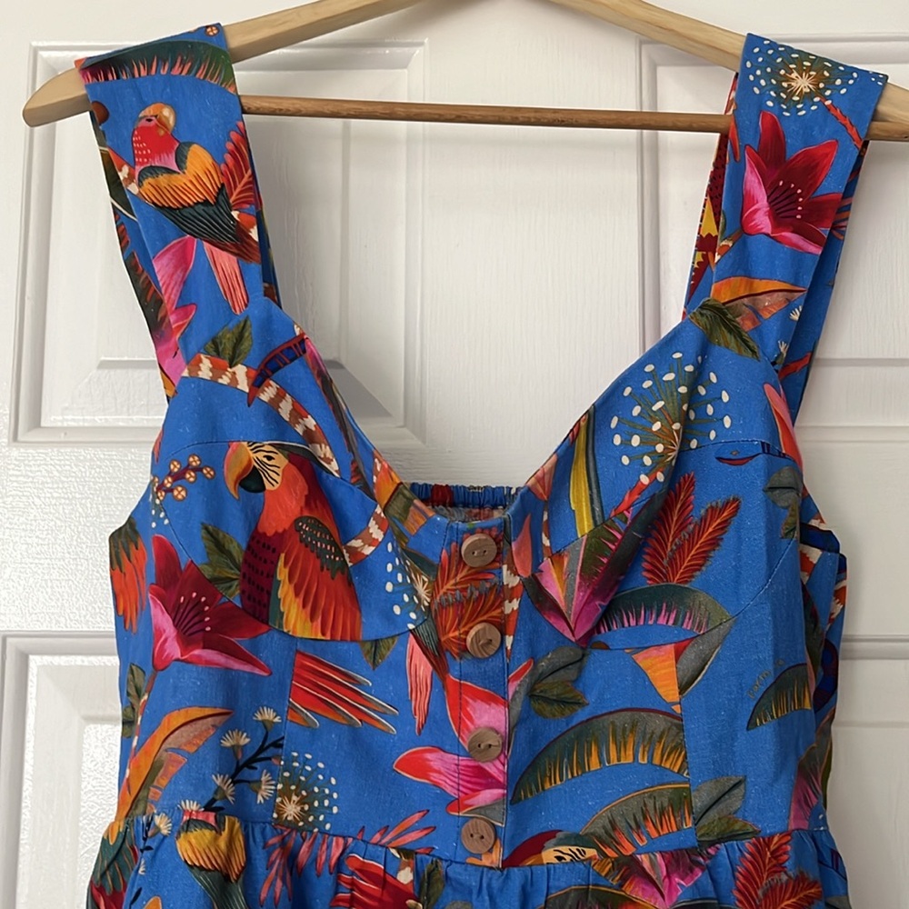 FARM Rio Colorful Tropical Mini Dress - Picture 3 of 6